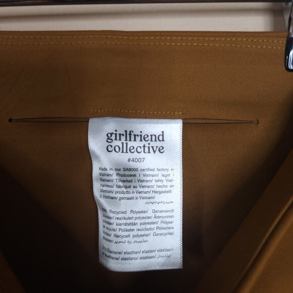 Girlfriend Collective Compressive High-Rise Legging in Saddle Size S - Picture 6 of 8